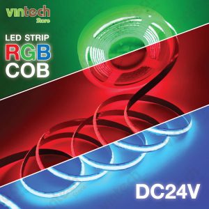 ไฟเส้น RGB COB LED Strip Light 24v 10m.